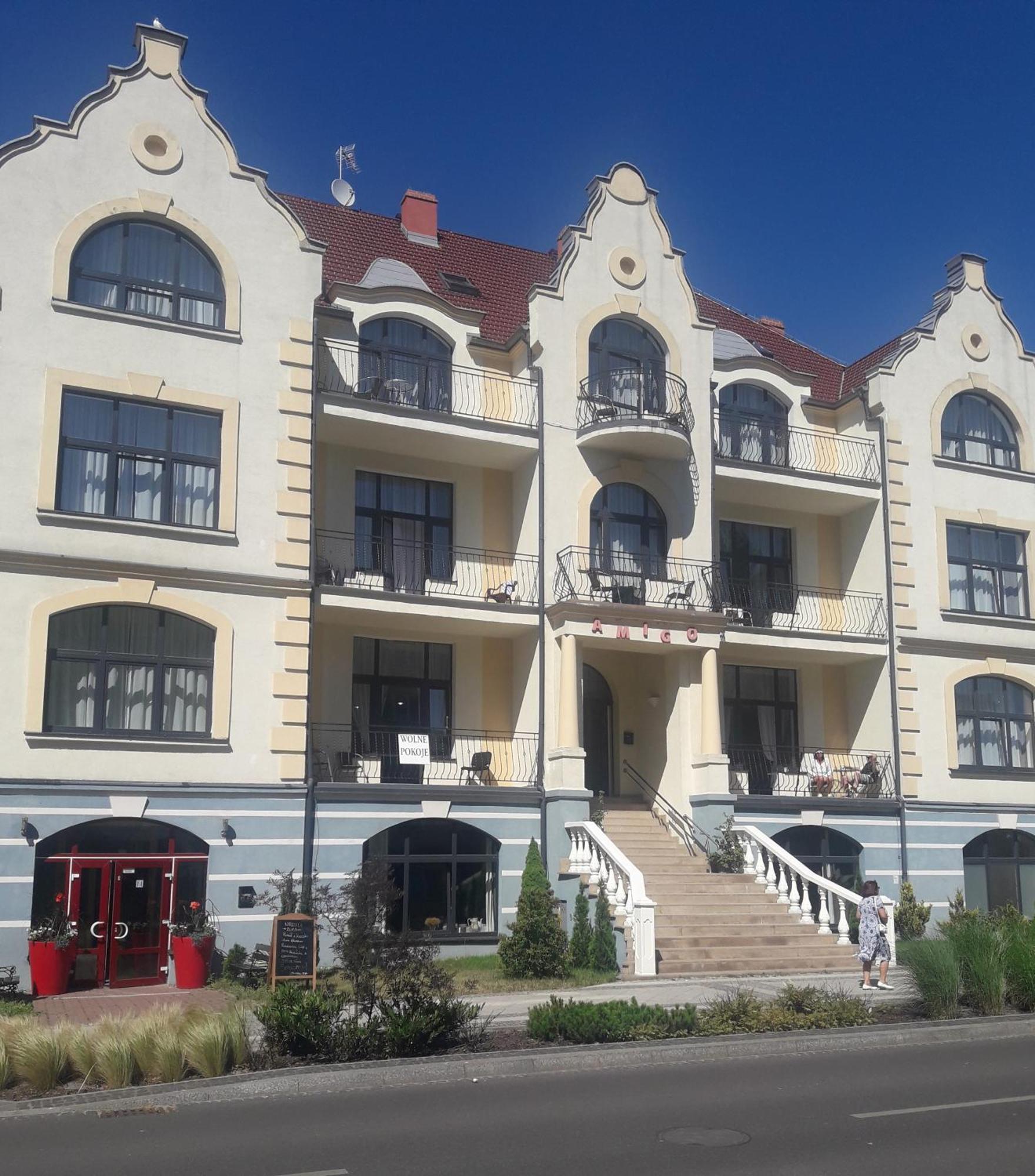 Osrodek Amigo Hotel Świnoujście Exterior foto